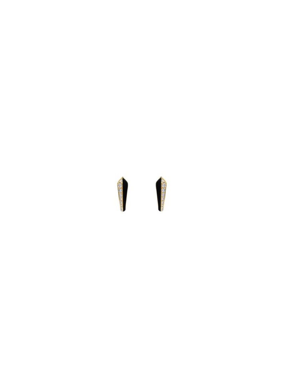 Jewellery State Property | Borsh Minor Jet Black Earrings