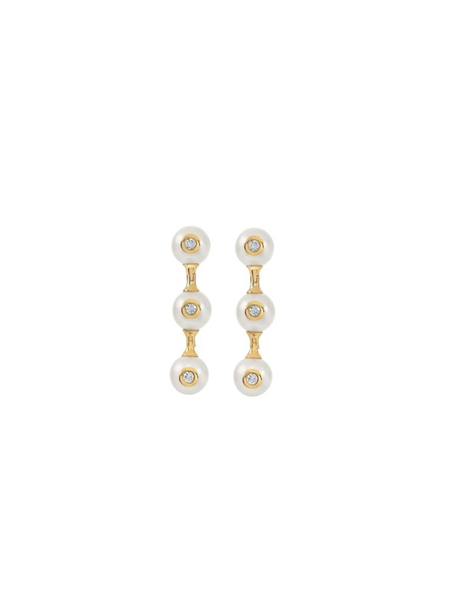 Jewellery State Property | Nemara Pearl Drop Earrings