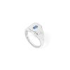 Jewellery State Property | Spade Warisan Minor Blue Sapphire Signet Ring