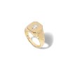 Jewellery State Property | Spade Warisan Diamond Signet Ring