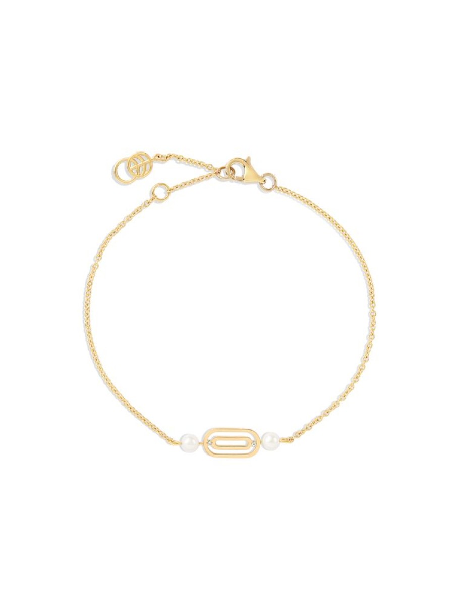 Jewellery State Property | Anagram Pearl Bracelet