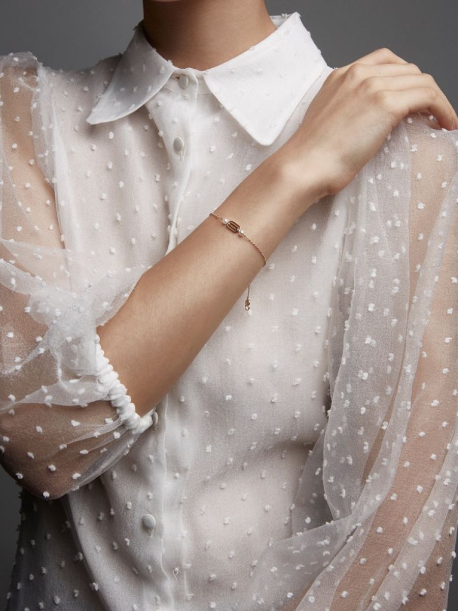 Jewellery State Property | Anagram Pearl Bracelet