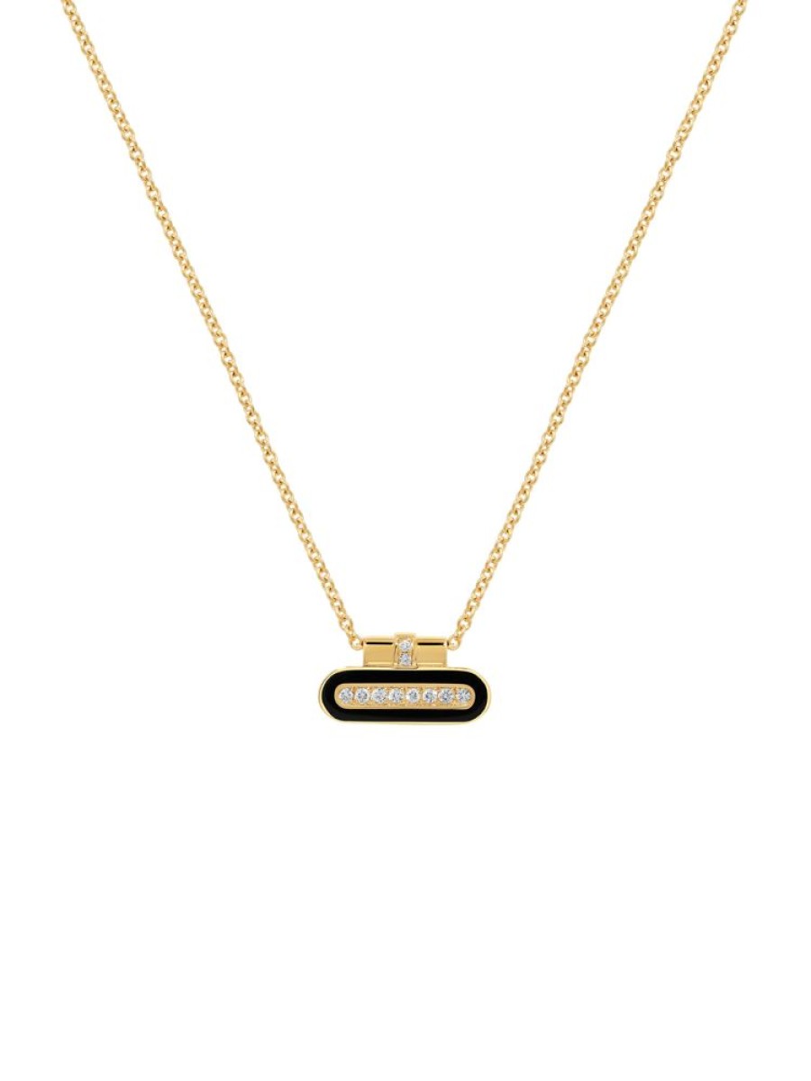 Jewellery State Property | Hedin Jet Black Pendant