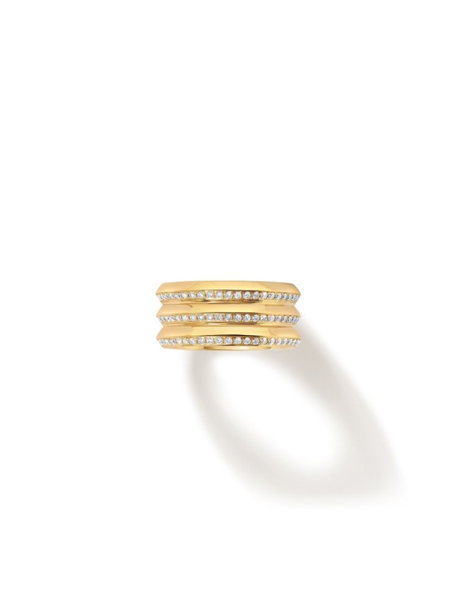 Jewellery State Property | Borsh Triplet Pave Ring