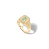 Jewellery State Property | Spade Warisan Emerald Signet Ring