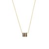 Jewellery State Property | Borsh Triplet Jet Black Pendant