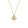 Jewellery State Property | Alara Sunburst Pendant 18K Yellow Gold