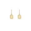 Jewellery State Property | Spade Warisan Minor Diamond Pendant Drop Earrings