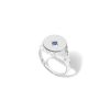 Jewellery State Property | Drew Warisan Blue Sapphire Signet Ring