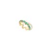 Jewellery State Property | Edessa Emerald Eternity Ring 18K Yellow Gold