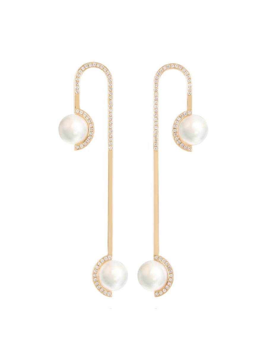 Jewellery State Property | Rhyme Major Pearl Earrings