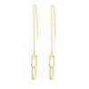 Jewellery State Property | Inversion Pearl Threader Earrings