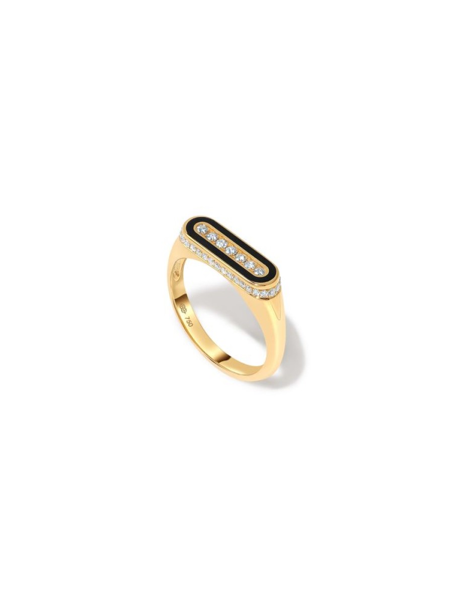 Jewellery State Property | Hedin Jet Black Ring