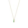 Jewellery State Property | Borsh Minor Gots Green Pendant 18K Yellow Gold