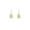 Jewellery State Property | Spade Warisan Minor Emerald Pendant Drop Earrings