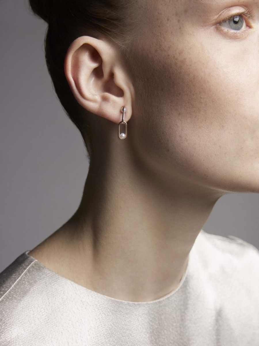 Jewellery State Property | Inversion Pearl Earrings