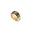 Jewellery State Property | Borsh Triplet Jet Black Ring