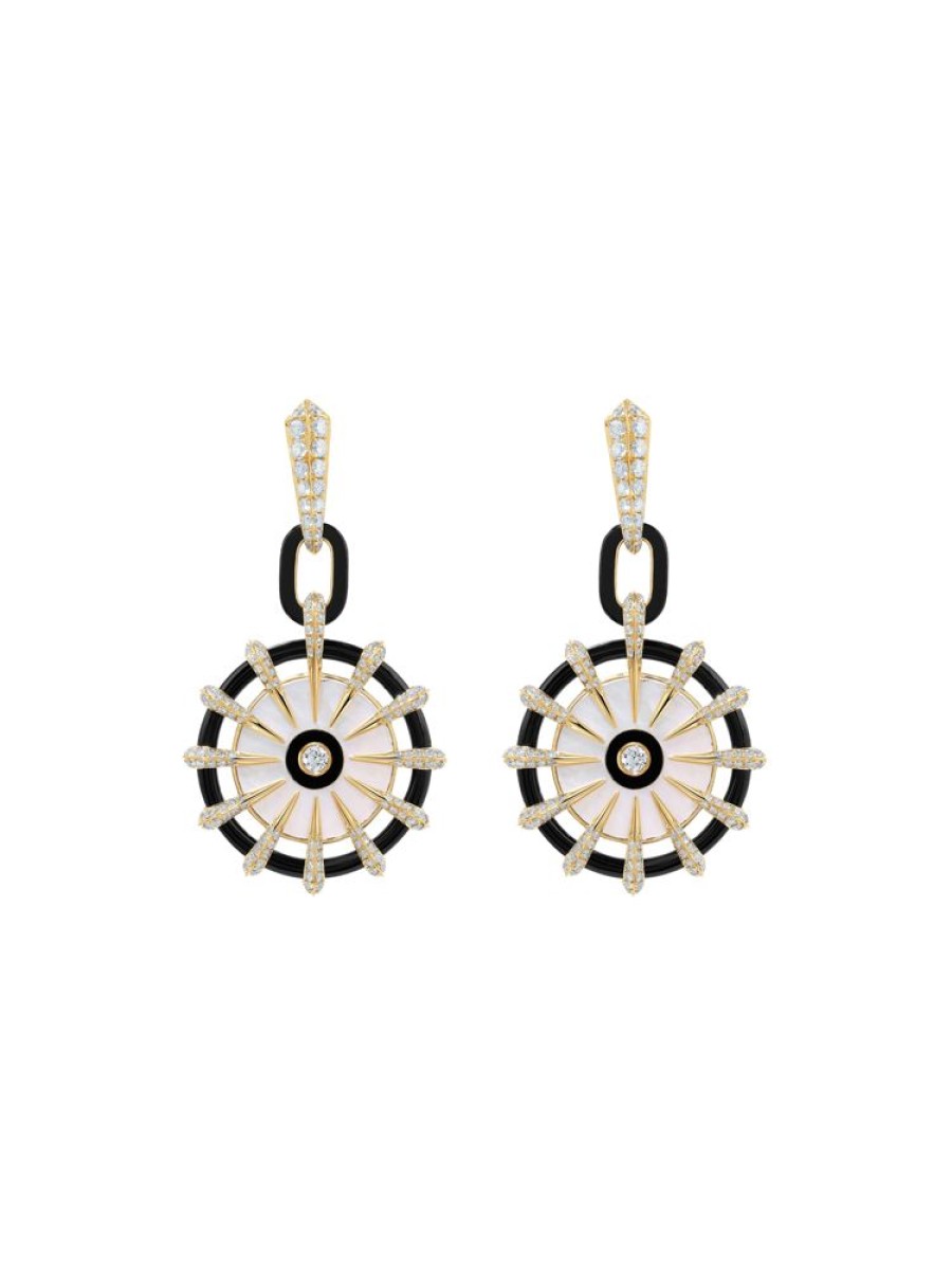 Jewellery State Property | Borsh Discus Drop Diamond Earrings