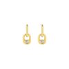 Jewellery State Property | Edessa Diamond Pendant Drop Earrings