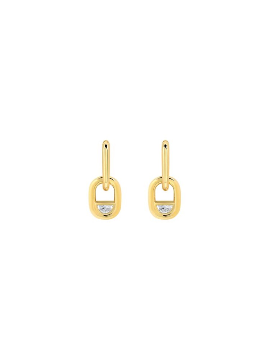 Jewellery State Property | Edessa Diamond Pendant Drop Earrings