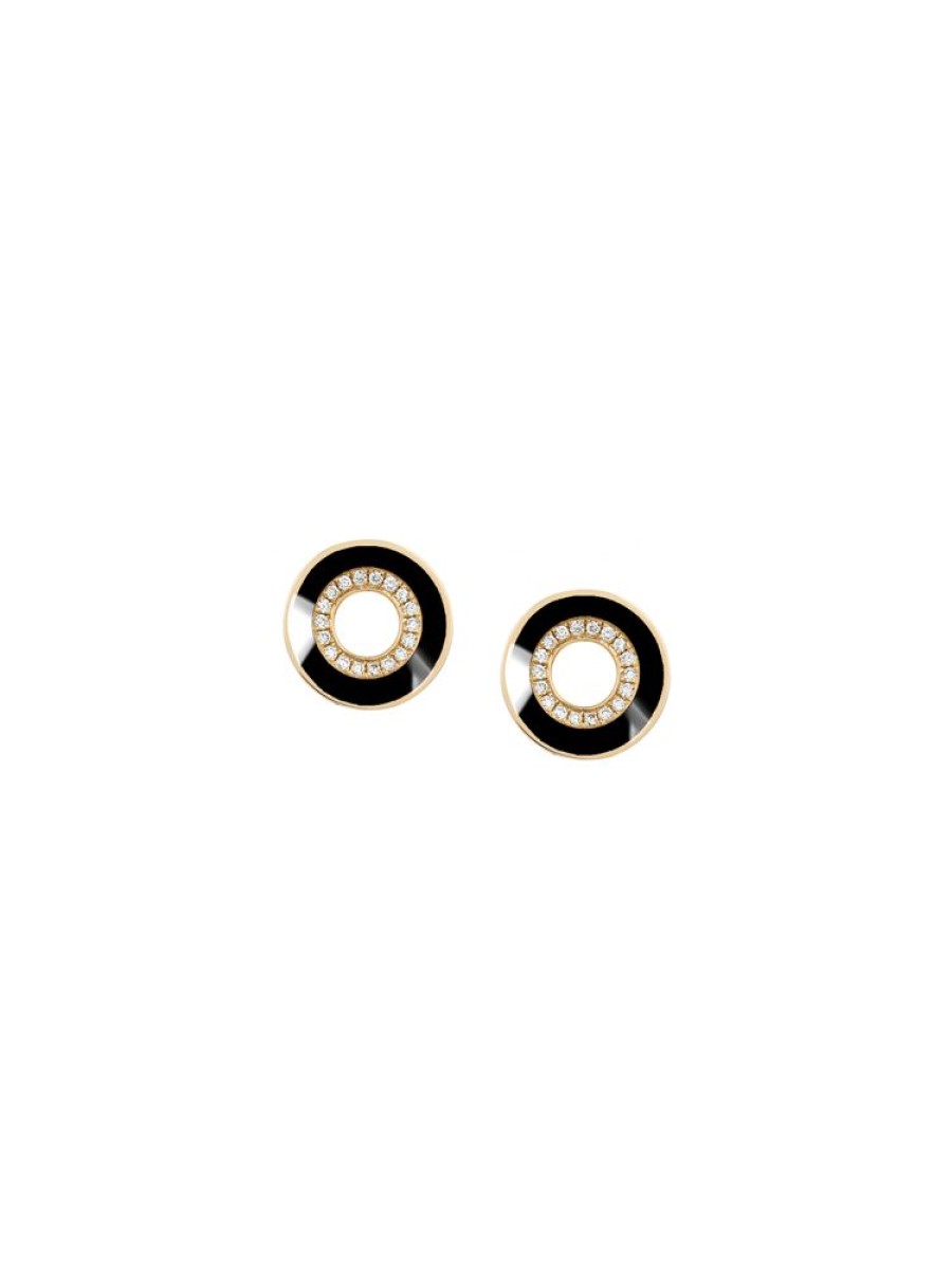 Jewellery State Property | Rinzo Jet Black Earrings