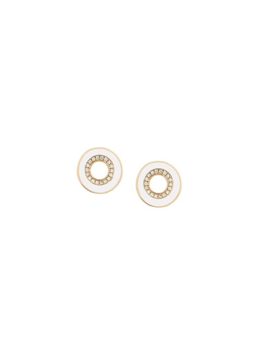 Jewellery State Property | Rinzo Bone White Earrings