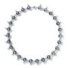 Jewellery State Property | Nemara Noir Necklace 18K White Gold