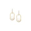 Jewellery State Property | Rhyme Pearl Pendant Drop Earrings