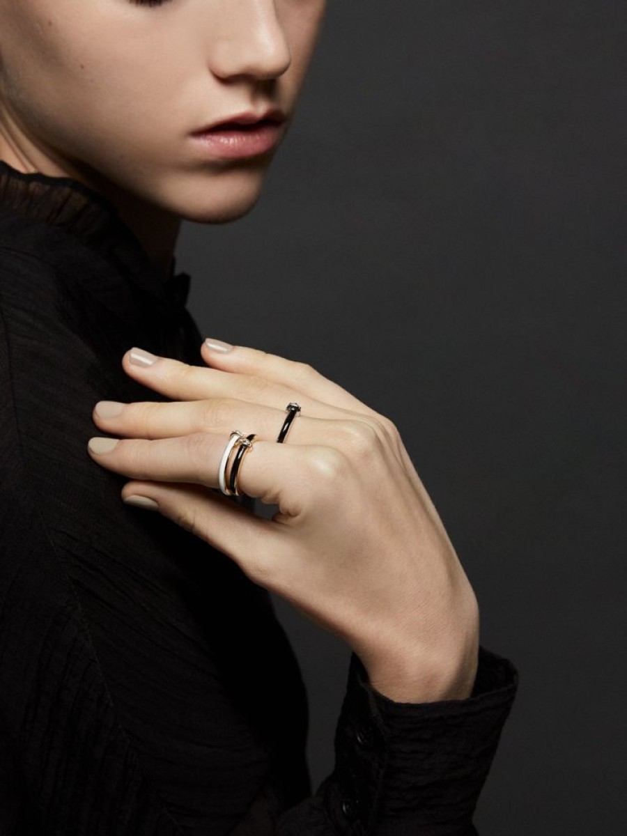 Jewellery State Property | Idris Jet Black Ring