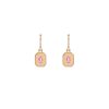 Jewellery State Property | Spade Warisan Minor Pink Sapphire Pendant Drop Earrings