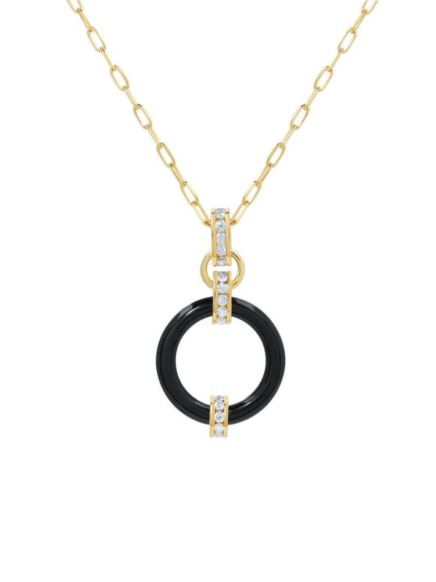 Jewellery State Property | Idris Black Onyx Pendant