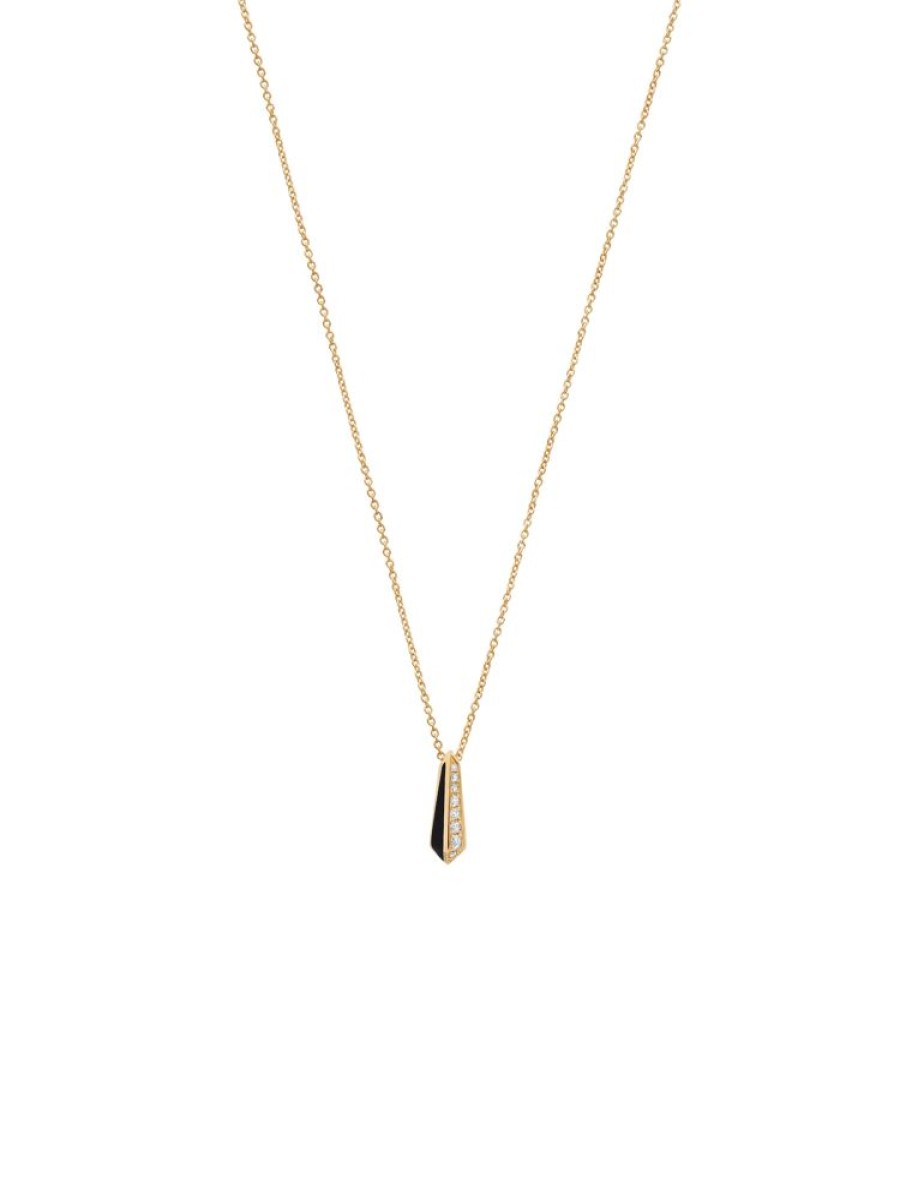 Jewellery State Property | Borsh Minor Jet Black Pendant