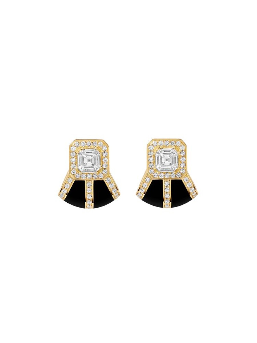 Jewellery State Property | Tinne Jet Black Earrings