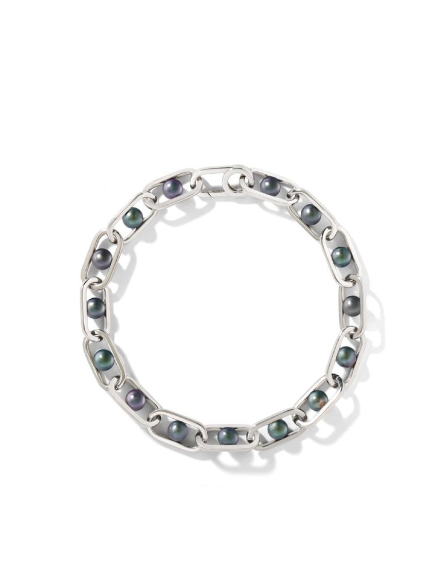 Jewellery State Property | Allegory Noir Bracelet 18K White Gold