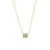 Jewellery State Property | Borsh Triplet Gots Green Pendant 18K Yellow Gold