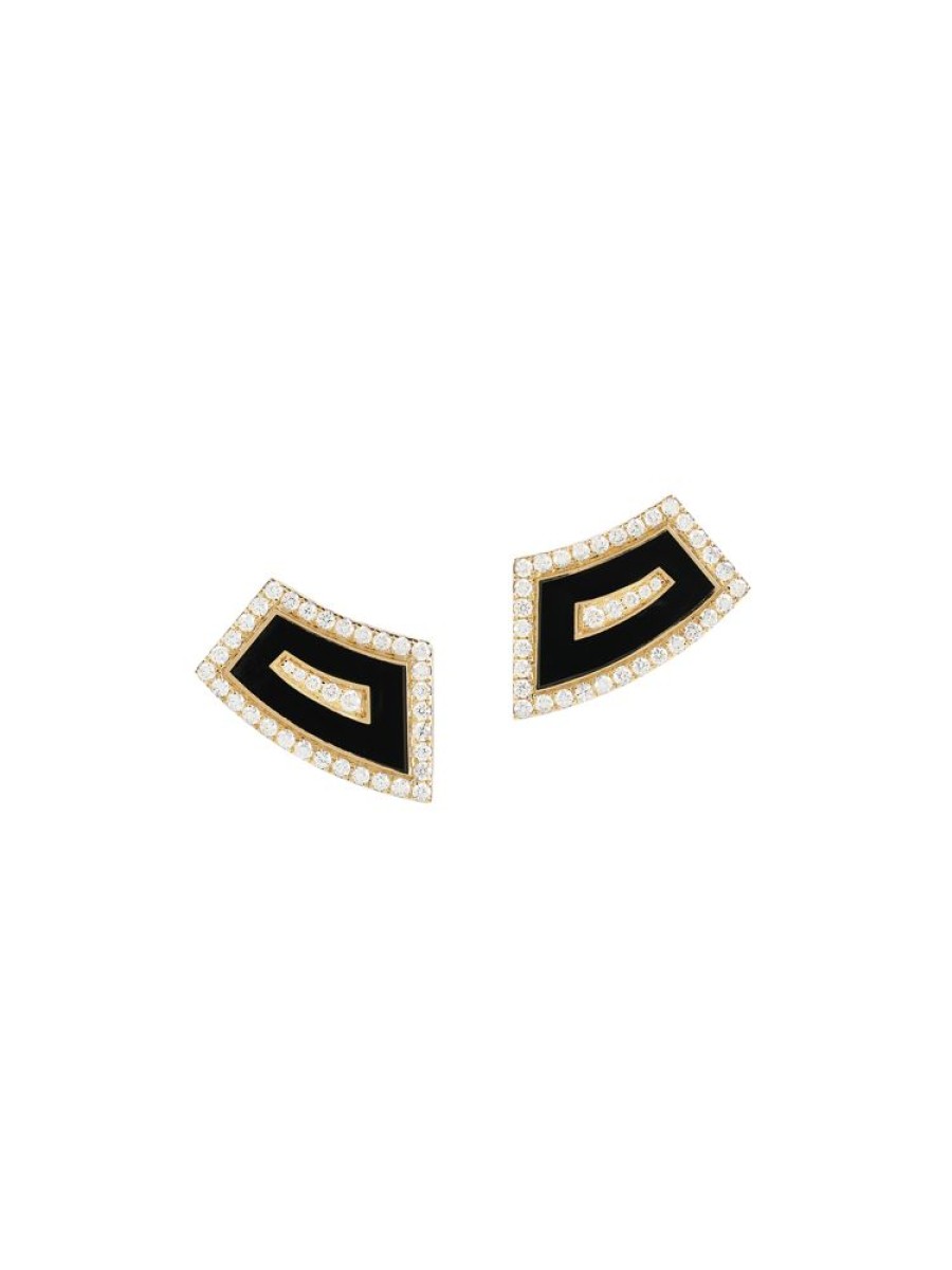 Jewellery State Property | Tabei Jet Black Earrings