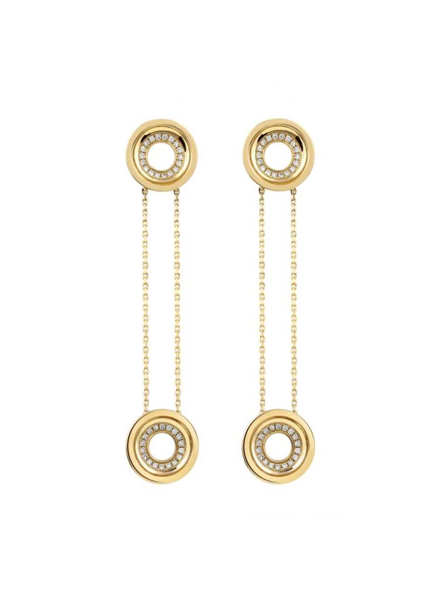 Jewellery State Property | Drew Pave Drop Earrings