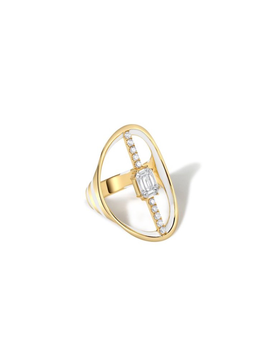 Jewellery State Property | Bering Bone White Ring