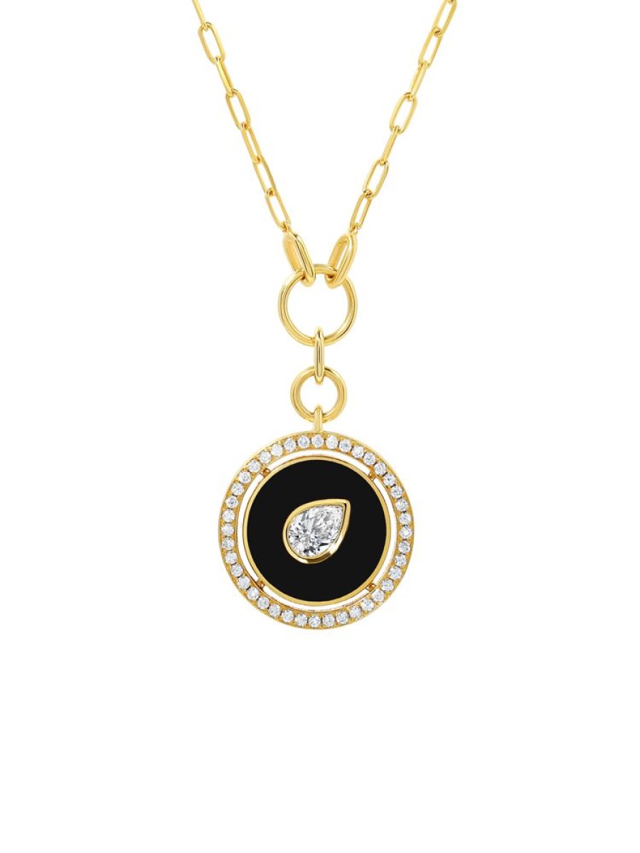 Jewellery State Property | Aebi Jet Black Necklace