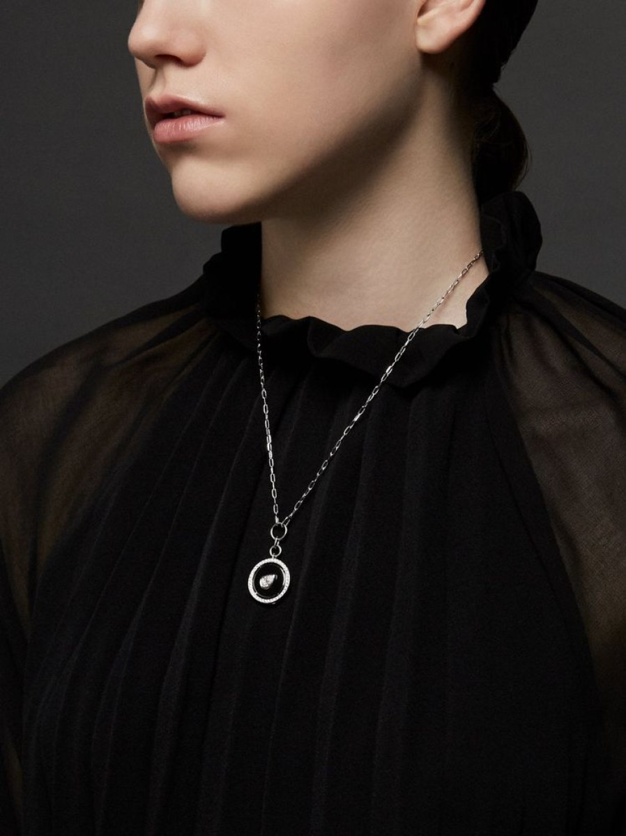 Jewellery State Property | Aebi Jet Black Necklace