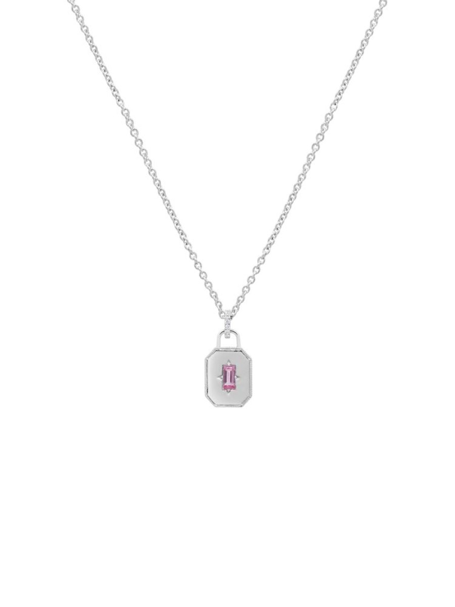 Jewellery State Property | Spade Warisan Minor Pink Sapphire Pendant