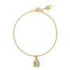 Jewellery State Property | Spade Warisan Petite Emerald Bracelet