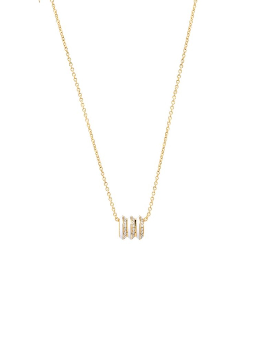 Jewellery State Property | Borsh Triplet Bone White Pendant