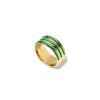 Jewellery State Property | Borsh Triplet Gots Green Ring 18K Yellow Gold