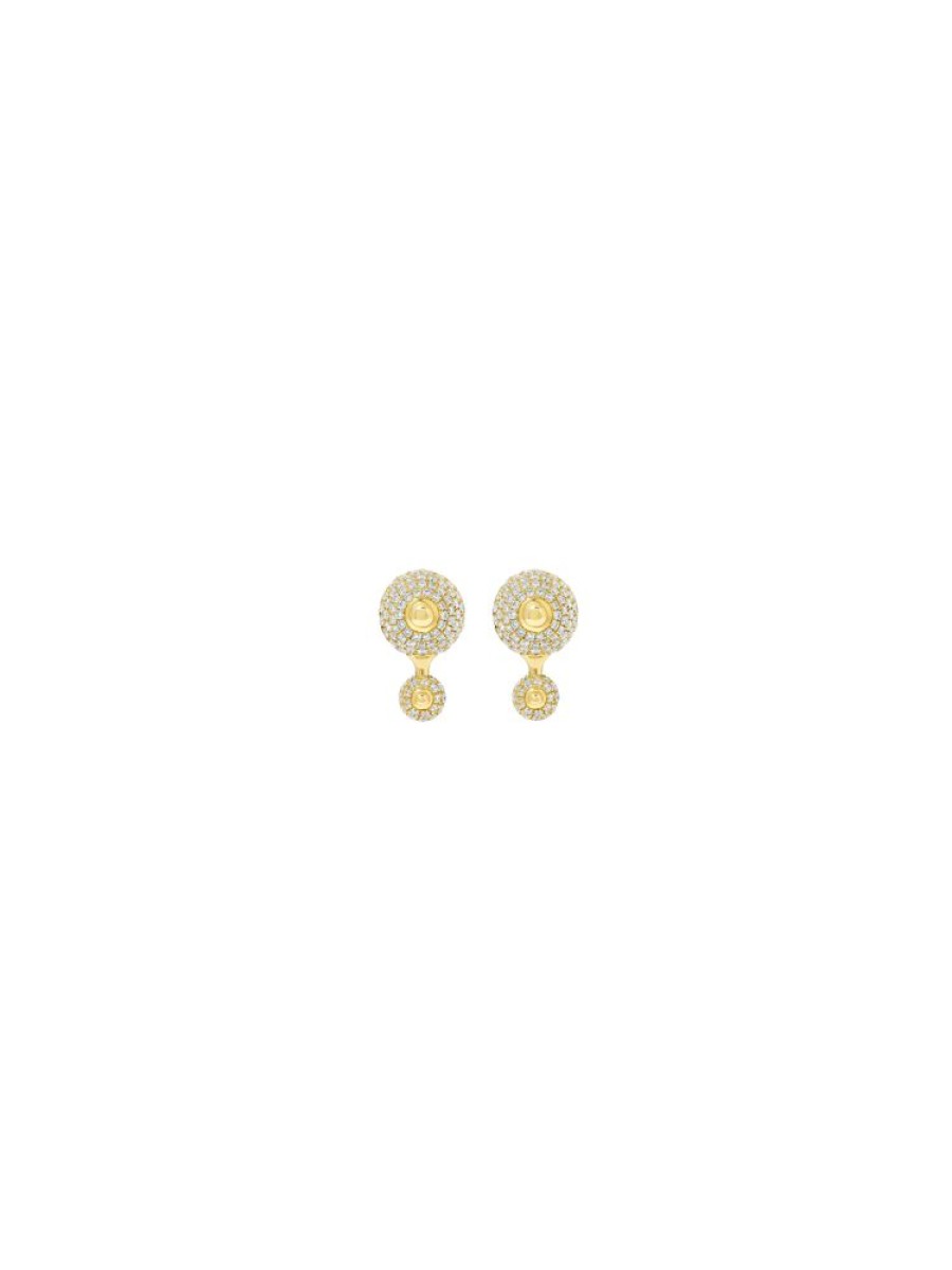 Jewellery State Property | Nemara Pave Earrings