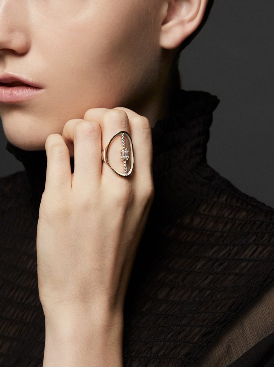 Jewellery State Property | Bering Jet Black Ring