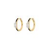 Jewellery State Property | Parameswara Jet Black Hoop Earrings