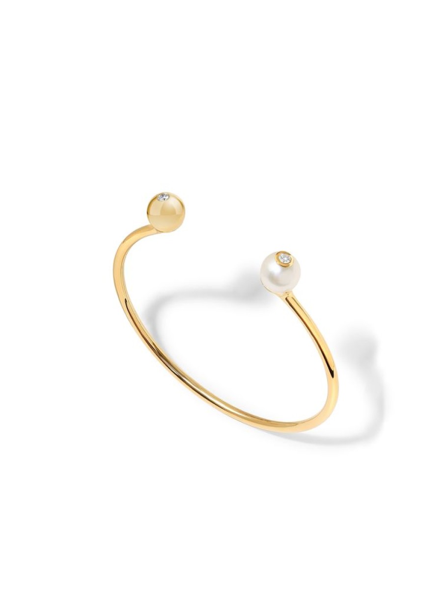 Jewellery State Property | Nemara Twin Pearl Bangle